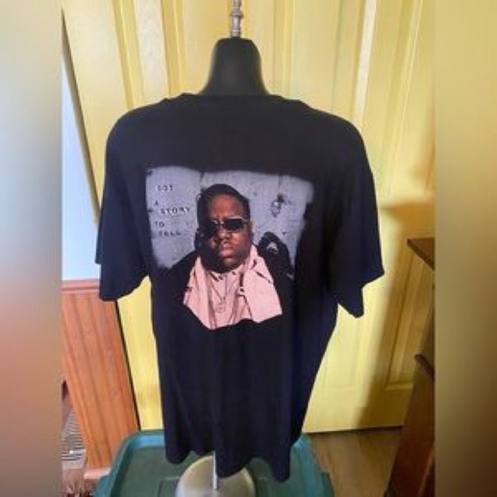 Black "The Notorious B.I.G." Short Sleeve Tee - Picture 2 of 4